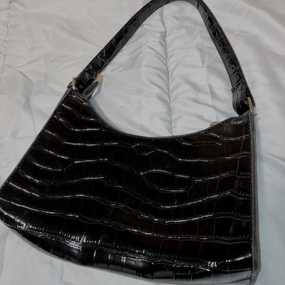 Small faux snake skin baguette bag unused and brand new - Picture 2 of 2
